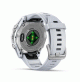 fēnix 8 – 43 mm, AMOLED - Silver with Whitestone Silicone Band - 010-02903-00 - Garmin